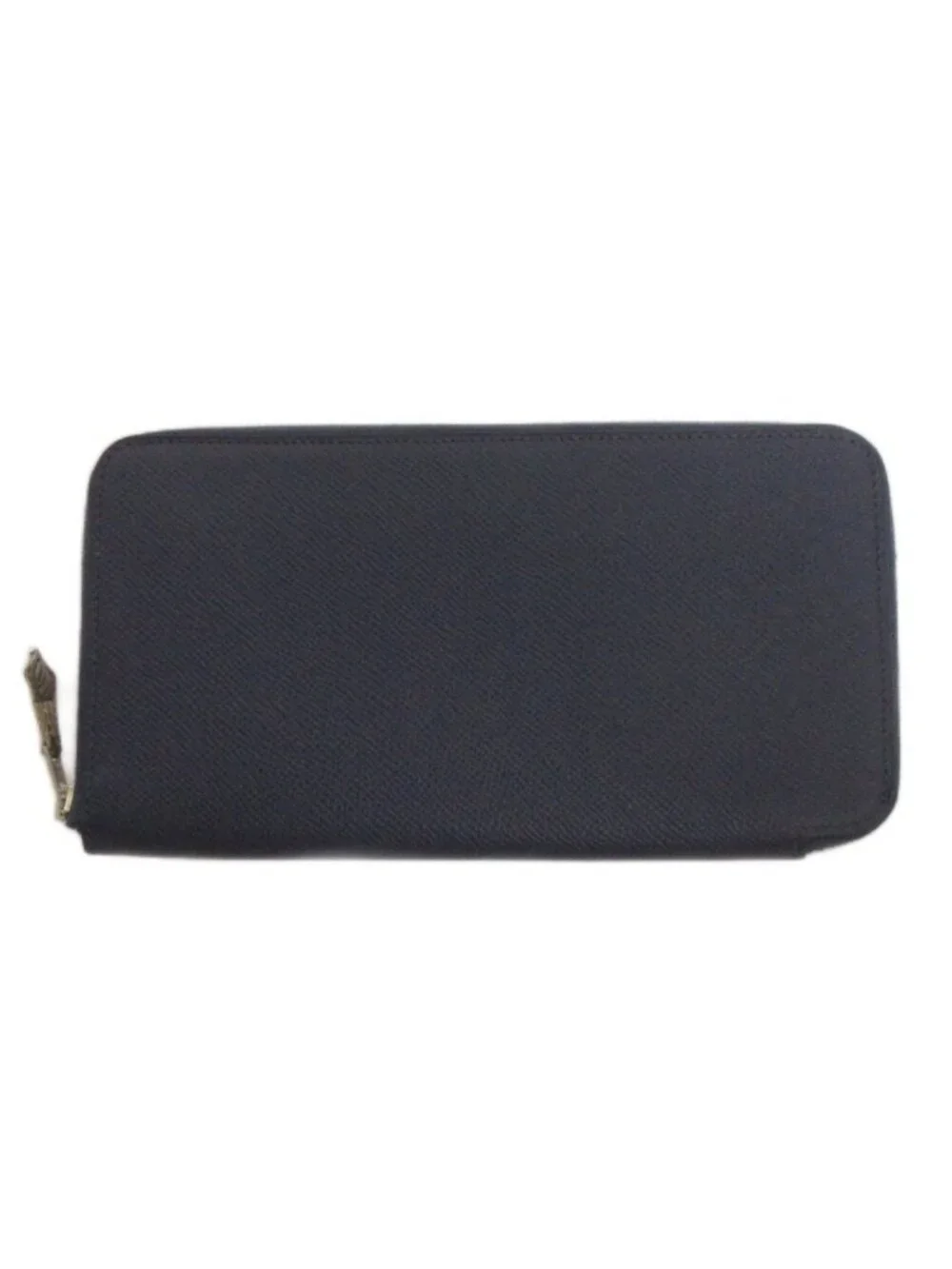 Hermes Azap Long Silk in Wallet Leather Navy